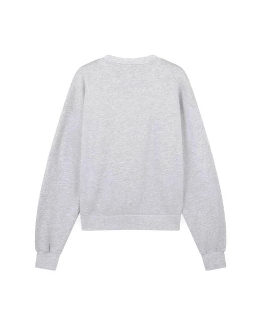 Maison Kitsuné White Sweatshirts