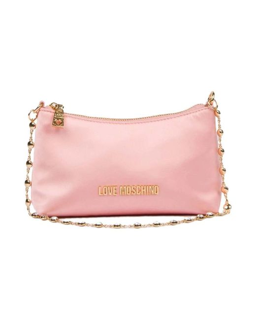 Love Moschino Pink Shoulder Bags