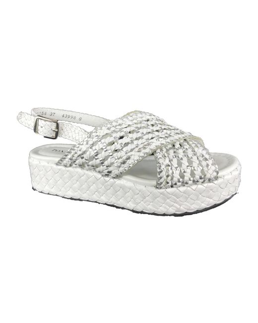 Flat Sandals Pons Quintana en coloris White