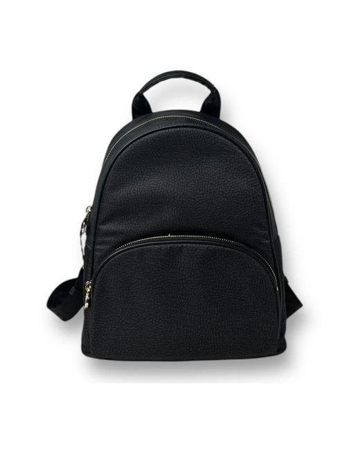 Borbonese Black Backpacks