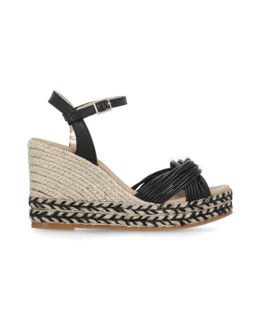 Espadrilles Black Wedges
