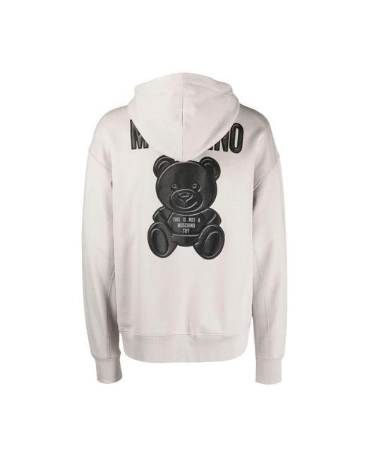 Zip-Throughs di Moschino in Gray da Uomo