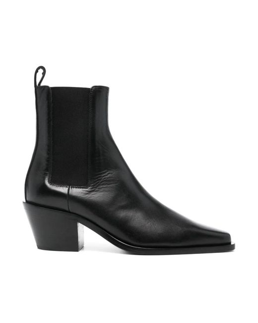 P.A.R.O.S.H. Black Cowboy & Biker Boots