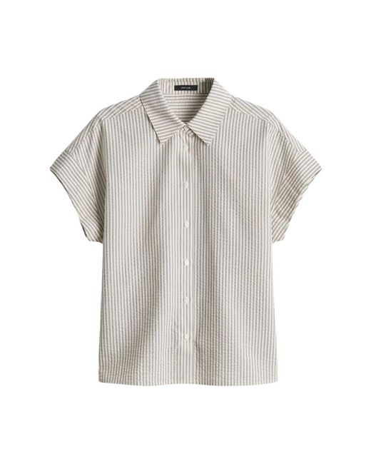 Opus Falvia Blouse in het Gray