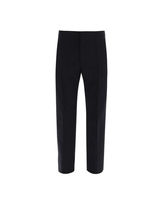 Trousers > suit trousers Bottega Veneta pour homme en coloris Black