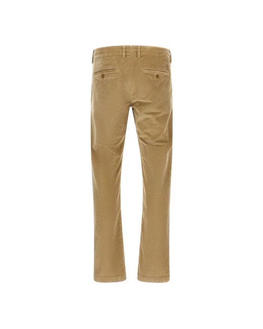 Jacob Cohen Natural Straight Trousers for men