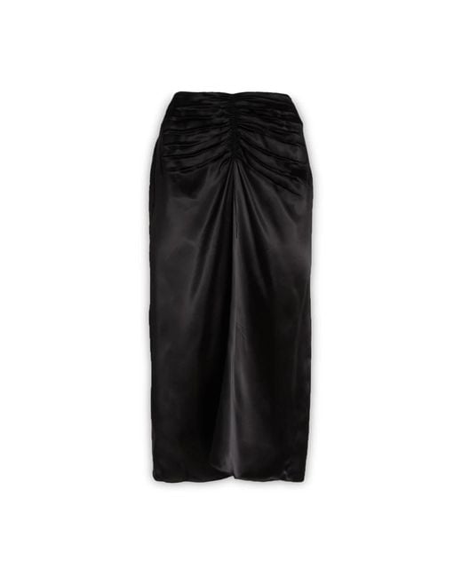 Lanvin Black Midi Skirts