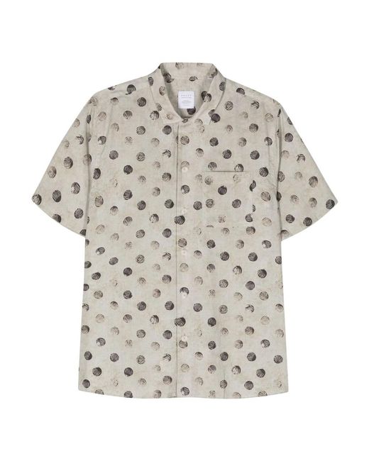 Xacus Gray Short Sleeve Shirts for men
