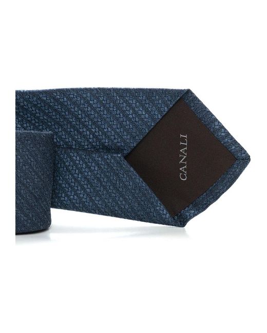 Ties di Canali in Blue da Uomo