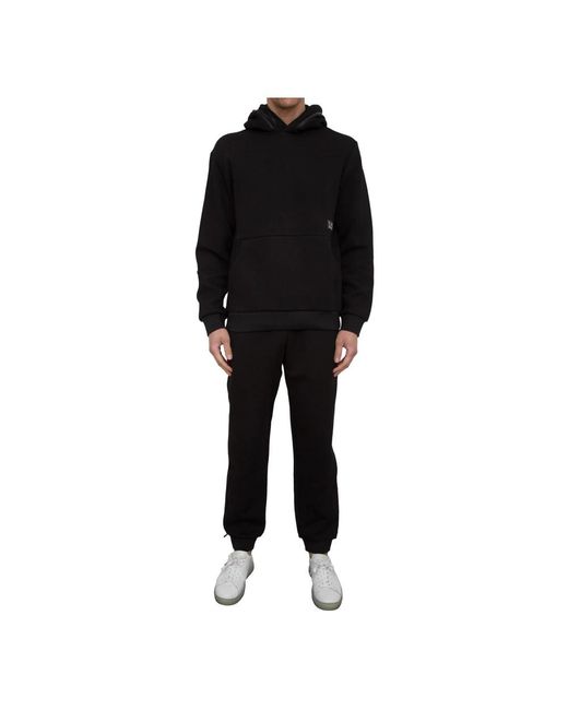 EA7 Black Sweatpants for men