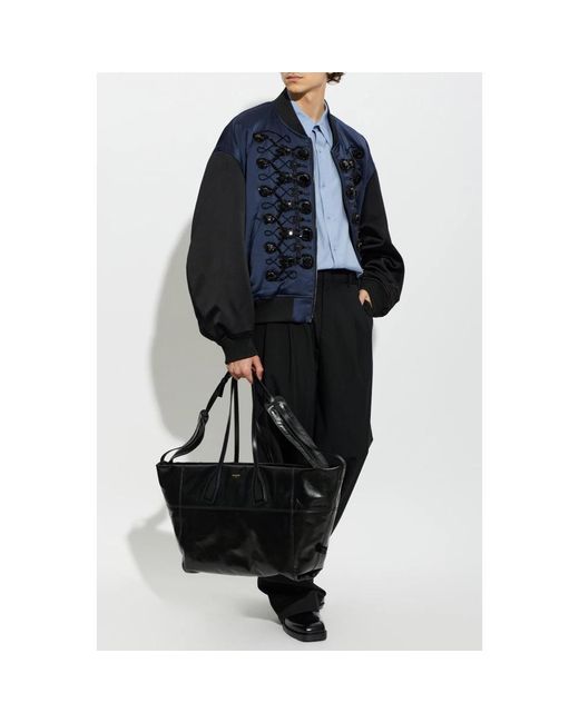 Bomber Jackets Balmain de hombre de color Blue