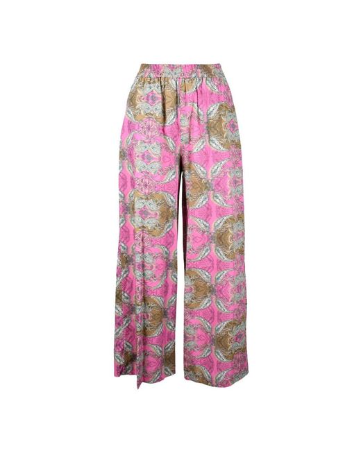 Snobby Sheep Pink Wide Trousers