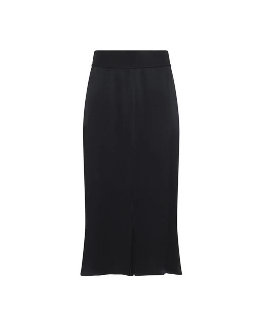 Maison Margiela Black Midi Skirts