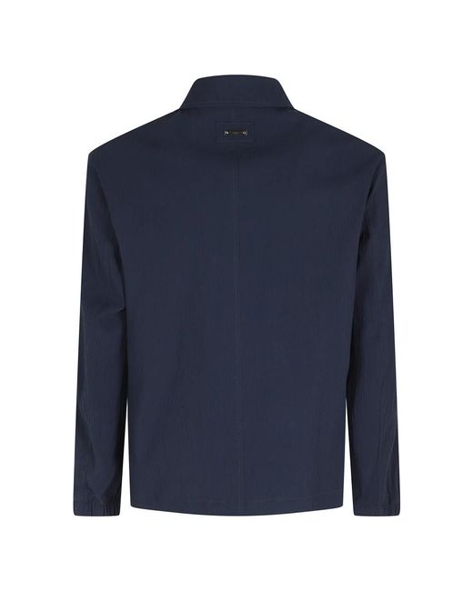 Paolo Pecora Blue Light Jackets for men