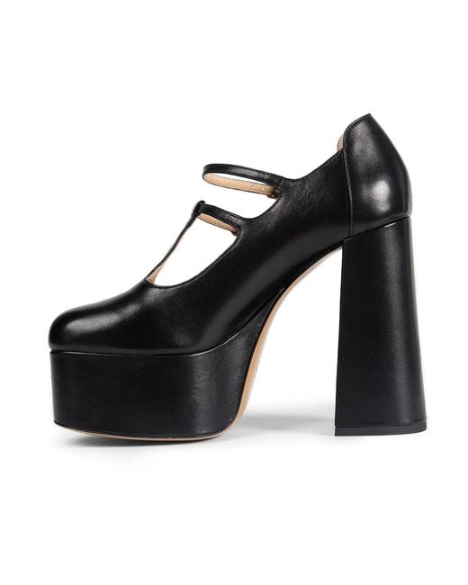 Chloé Loti Leren Mary Jane Pumps in het Black