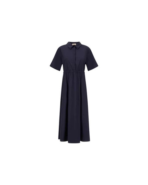 Herno Jurk Van Lichte Stretch Nylon in het Blue