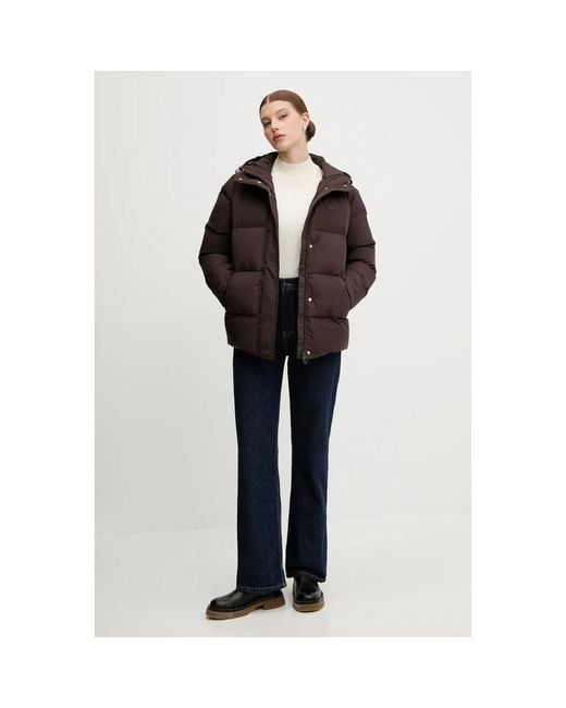 Down Jackets Lacoste de color Brown