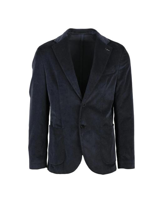 Paoloni Blue Blazers for men