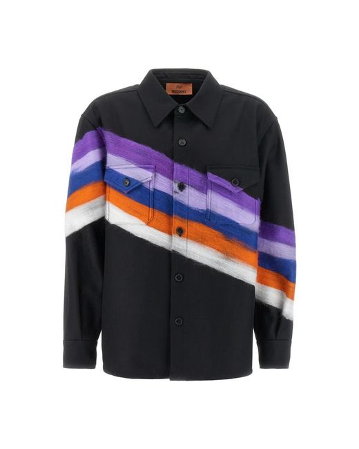 Casual Shirts Missoni de hombre de color Blue