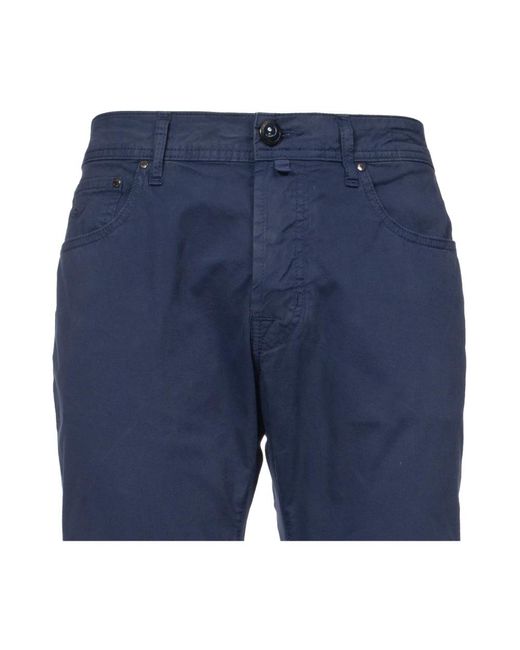 Trousers > slim-fit trousers Jacob Cohen pour homme en coloris Blue