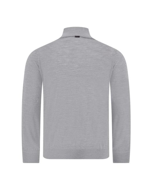 Down Jackets Herno de hombre de color Gray
