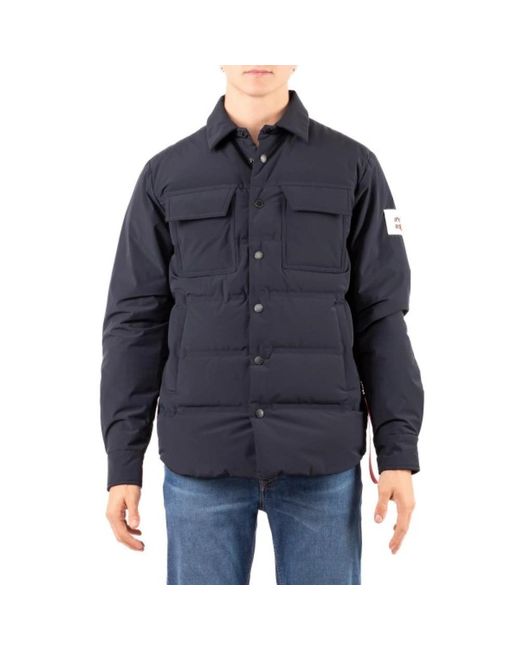 AFTER LABEL Belluno Blouson in het Blue voor heren
