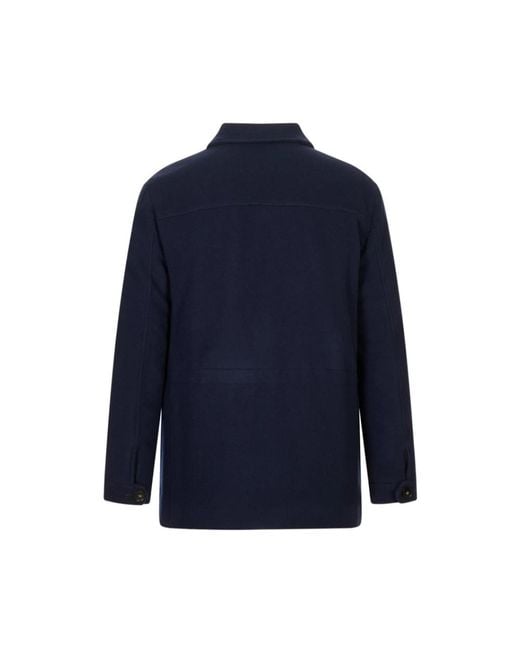 Canali Blue Light Jackets for men