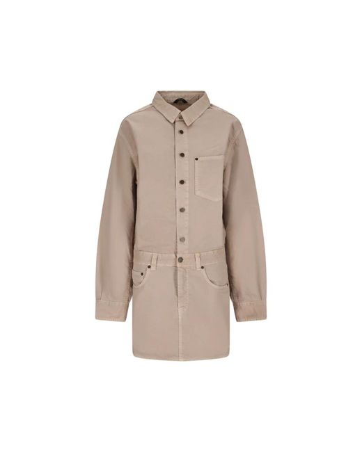 Haikure Natural Shirt Dresses