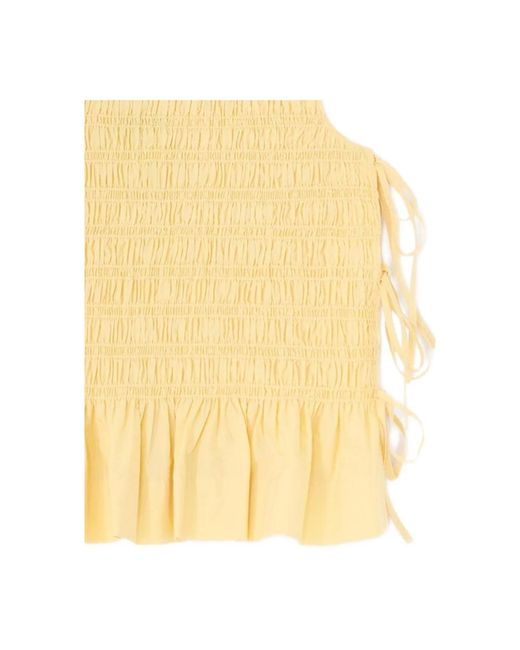 Ganni Topjes in het Yellow