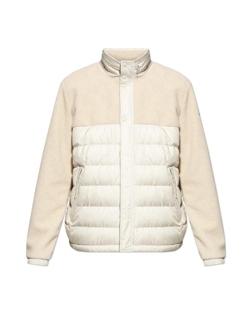 Moncler White Down Jackets for men