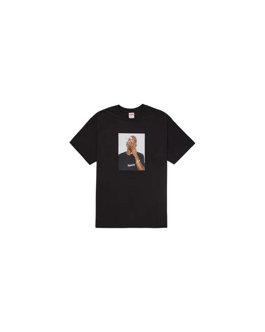 Supreme Tops ,Zwart ,Katoen Dean Blunt Tee Zwart in het Black voor heren