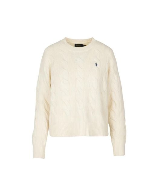 Polo Ralph Lauren Natural Round-Neck Knitwear