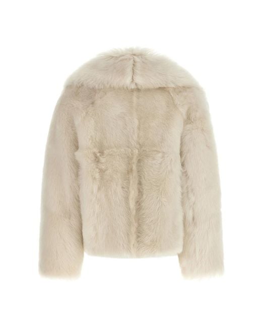 Blancha Natural Faux Fur & Shearling Jackets