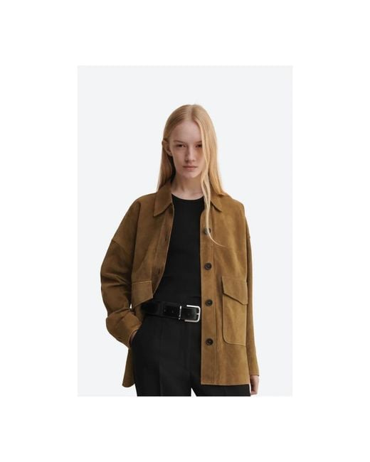 Leather Jackets Arma en coloris Green