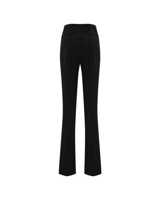 Blugirl Blumarine Black Straight Trousers