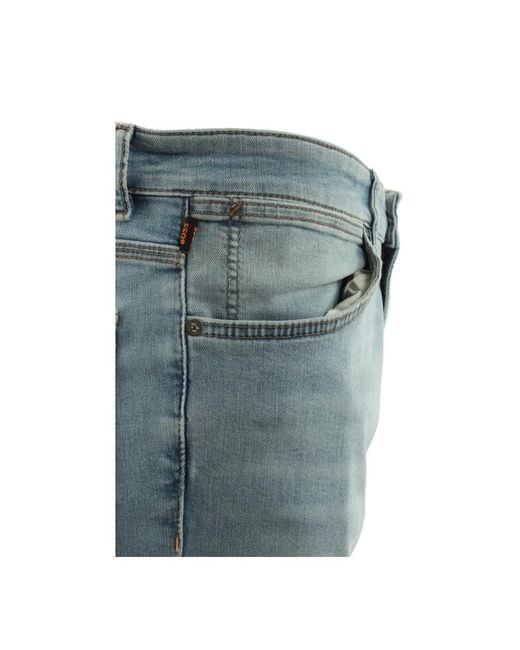 Boss Blue Slim Fit Jeans for men