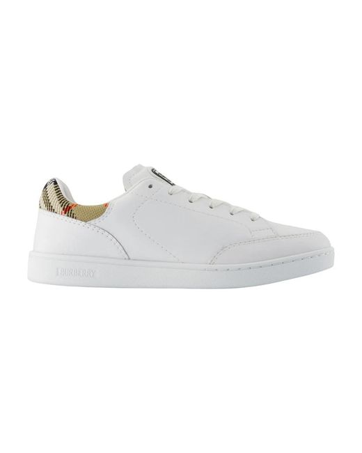 Burberry White Sneakers