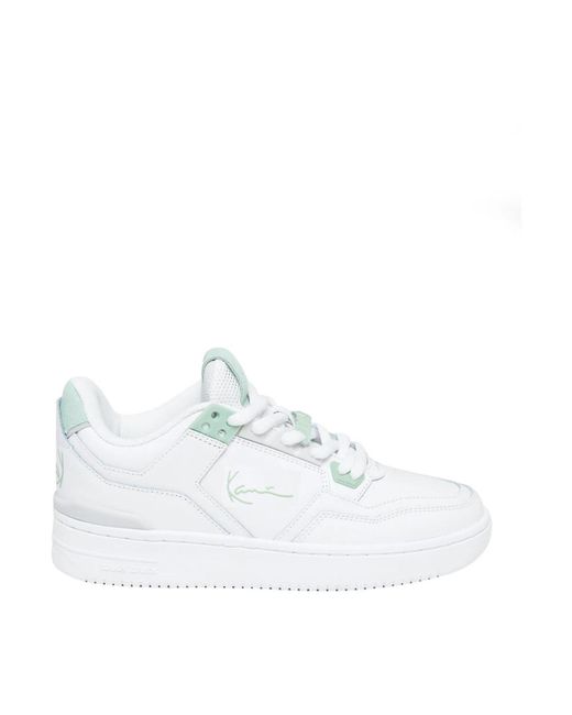 Zapatillas verdes para mujer Karlkani de color White