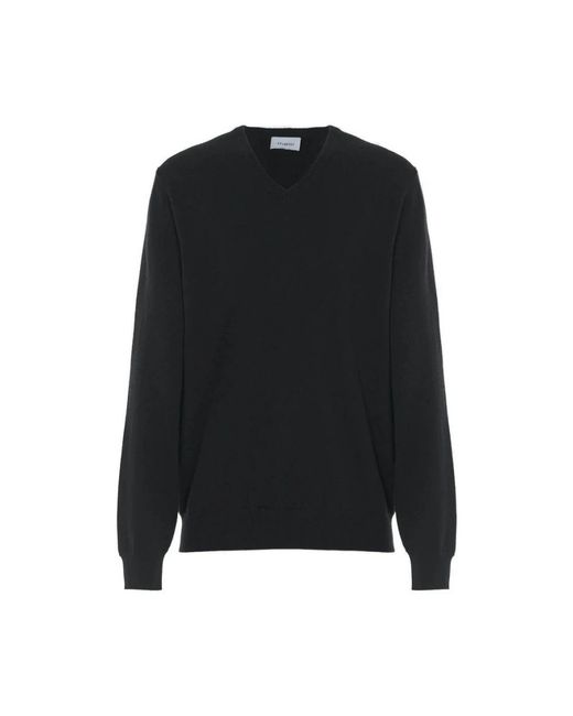 Malo Black Cashmere Knitwear for men