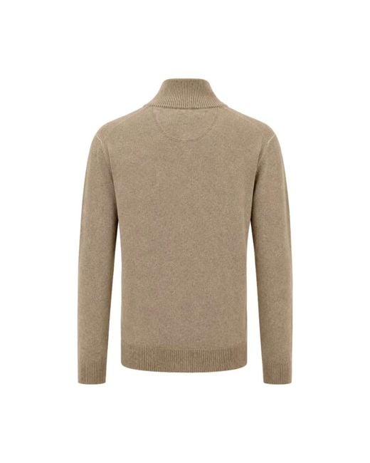 Bob Natural Round-Neck Knitwear for men