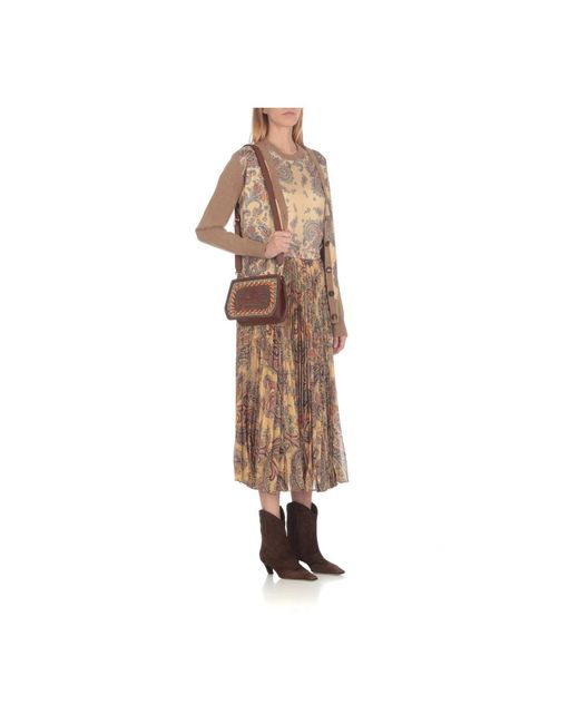 Etro Brown Cardigans