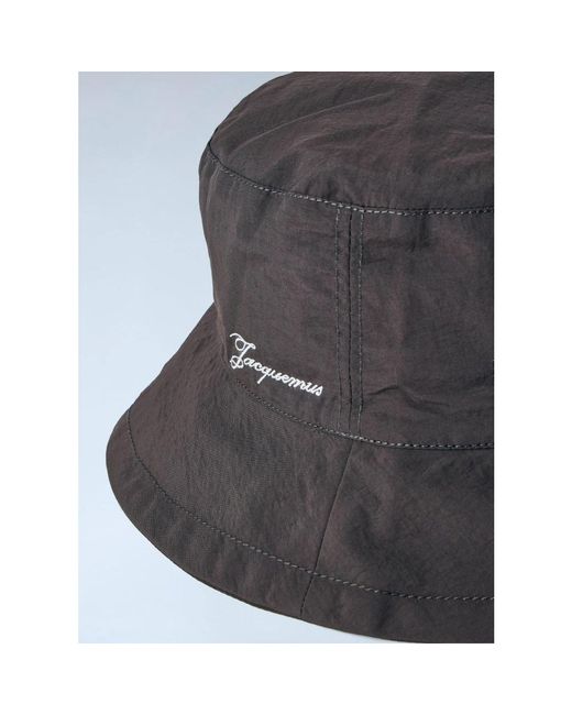 Jacquemus Black Hats for men