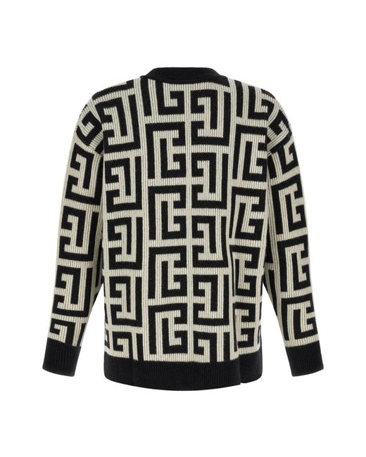 Balmain Black Cardigans for men