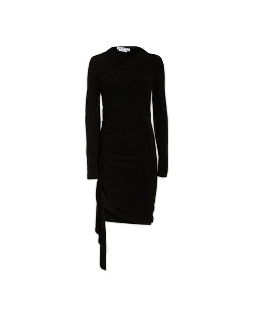 Midi Dresses Off-White c/o Virgil Abloh de color Black