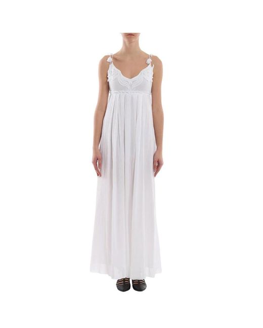 Dondup White Maxi Dresses