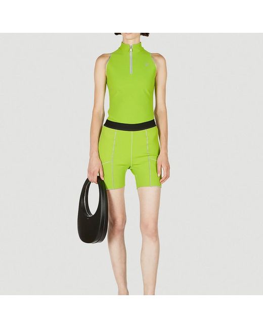 Coperni Korte Broeken ,Groen ,C+ Bike Shorts in het Green