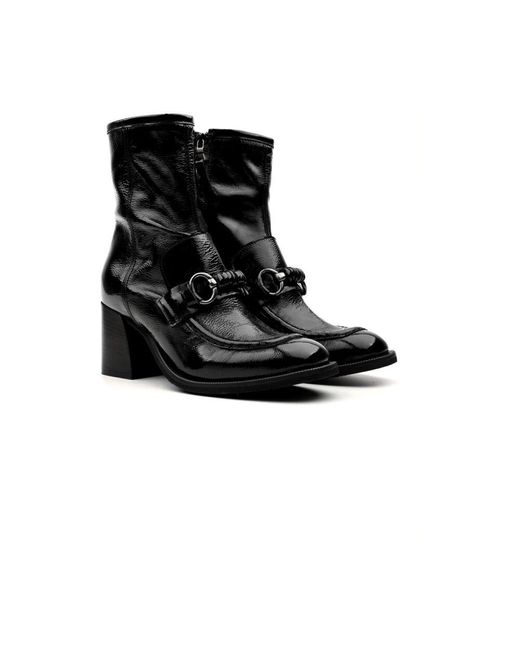 Heeled Boots Zoe de color Black