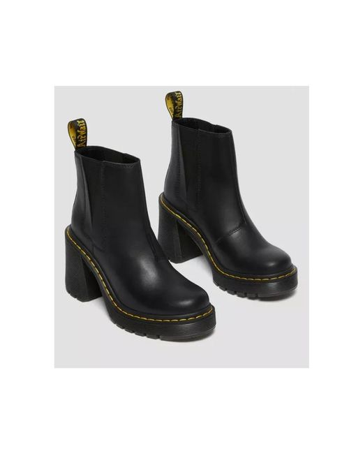 Dr. Martens Heeled Boots in het Black