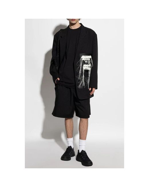 Casual Shorts Y-3 de hombre de color Black