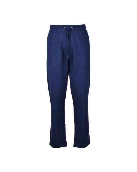 Slim-Fit Trousers di Bikkembergs in Blue da Uomo